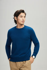 Basic Round Neck Cashmere Sweater