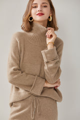 High Neck Fashion Pullover