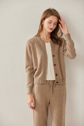 V-neck Decorative Cardigan