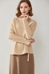 Self-contained Dingle-line Color Matching Pullover