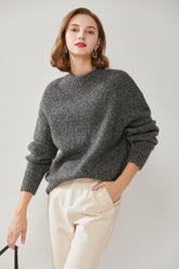 Round Neck Thickened Pullover SQ00341-1