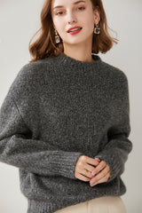 Round Neck Thickened Pullover SQ00341-1