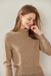 Mesh Pullover With Self Neck Collar