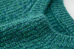 Round Neck Thickened Yuanbao Stitch Women's Pullover