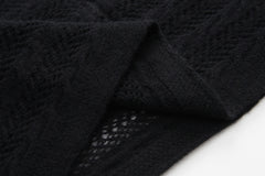 Cashmere Mesh Shawl Scarf
