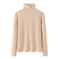 Free Neck Rolled Hem Pullover SQ00501-1模特