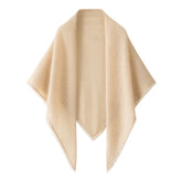 Triangle Secorated Shawl