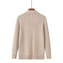 Shawl Collar Thick Cardigan