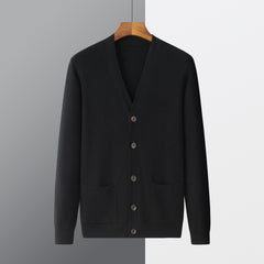 V-Neck Cashmere Cardigan