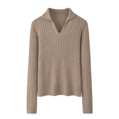 Lapel Drawstring Pullover