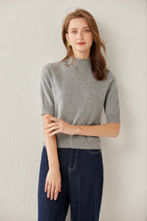 Mock Neck Pullover
