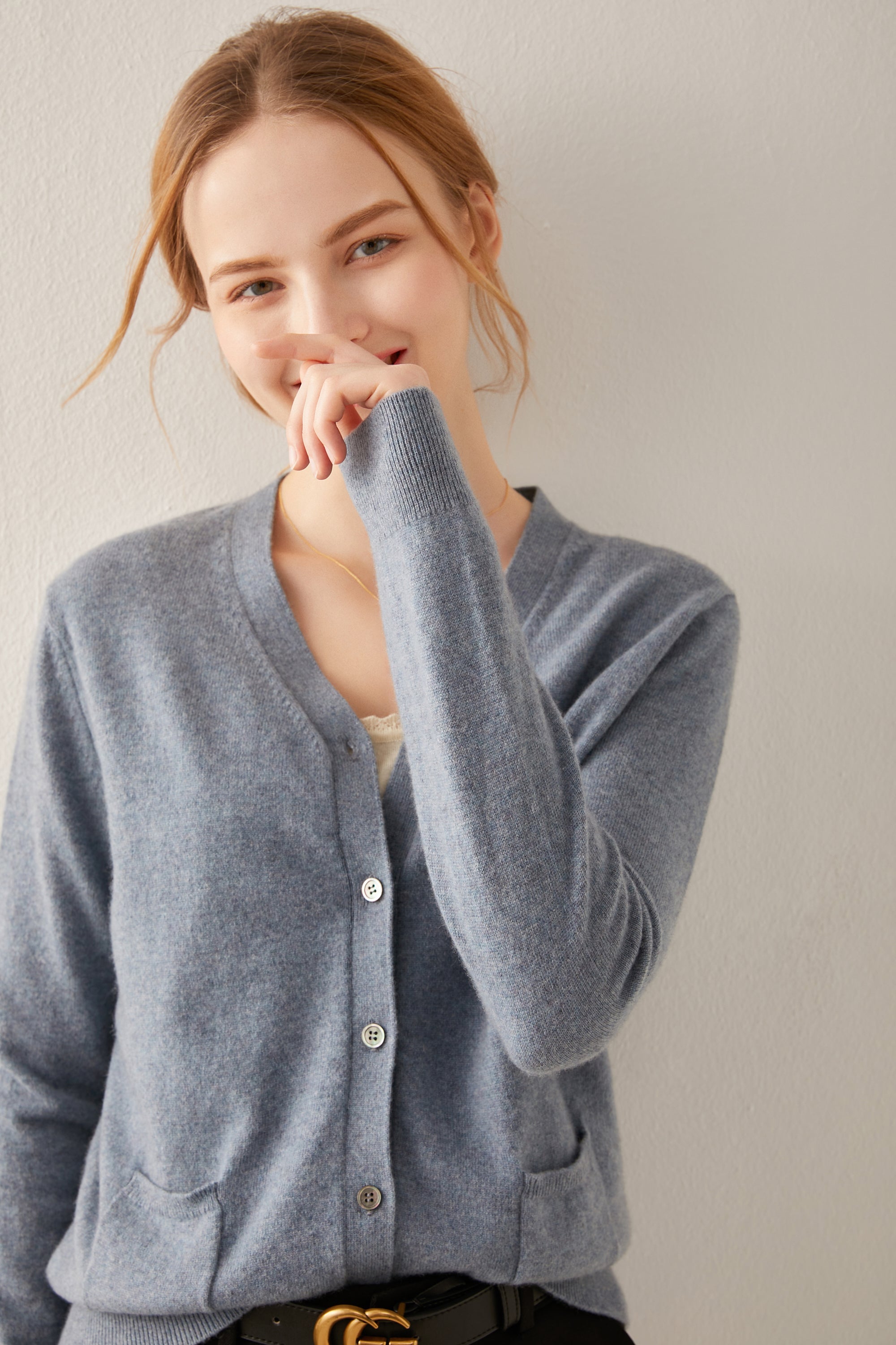 V Neck Cardigan