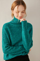 Stand Collar Thickened Cashmere Sweater