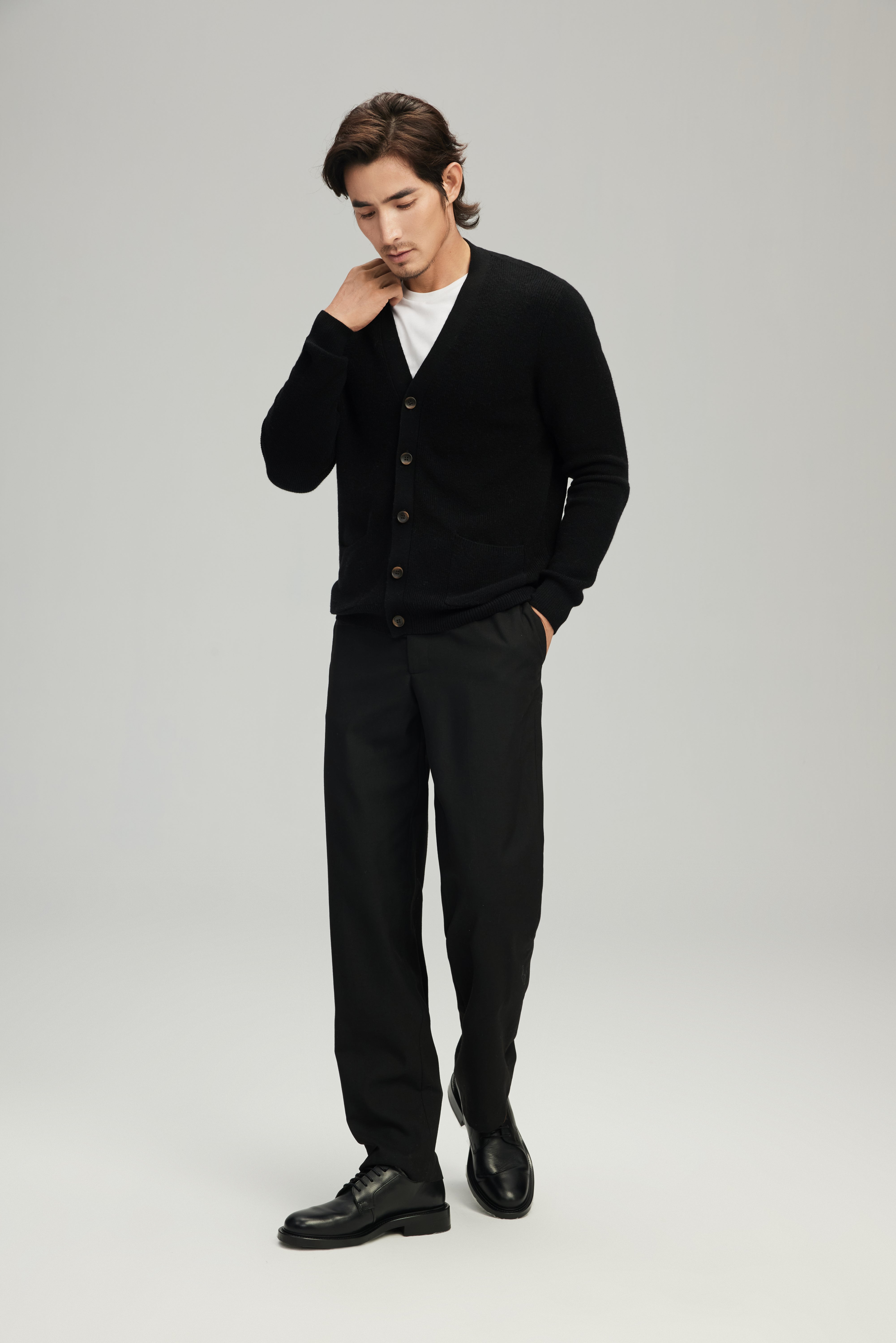 V-Neck Cashmere Cardigan