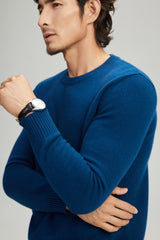 Basic Round Neck Cashmere Sweater