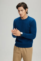 Basic Round Neck Cashmere Sweater