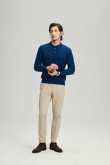 Fine Woven Small Lapel Double Handle Suit
