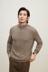 Half Turtleneck Cashmere Sweater