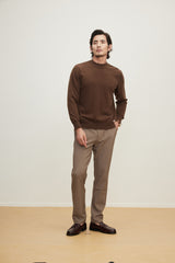 Worsted Half Turtleneck Pullover