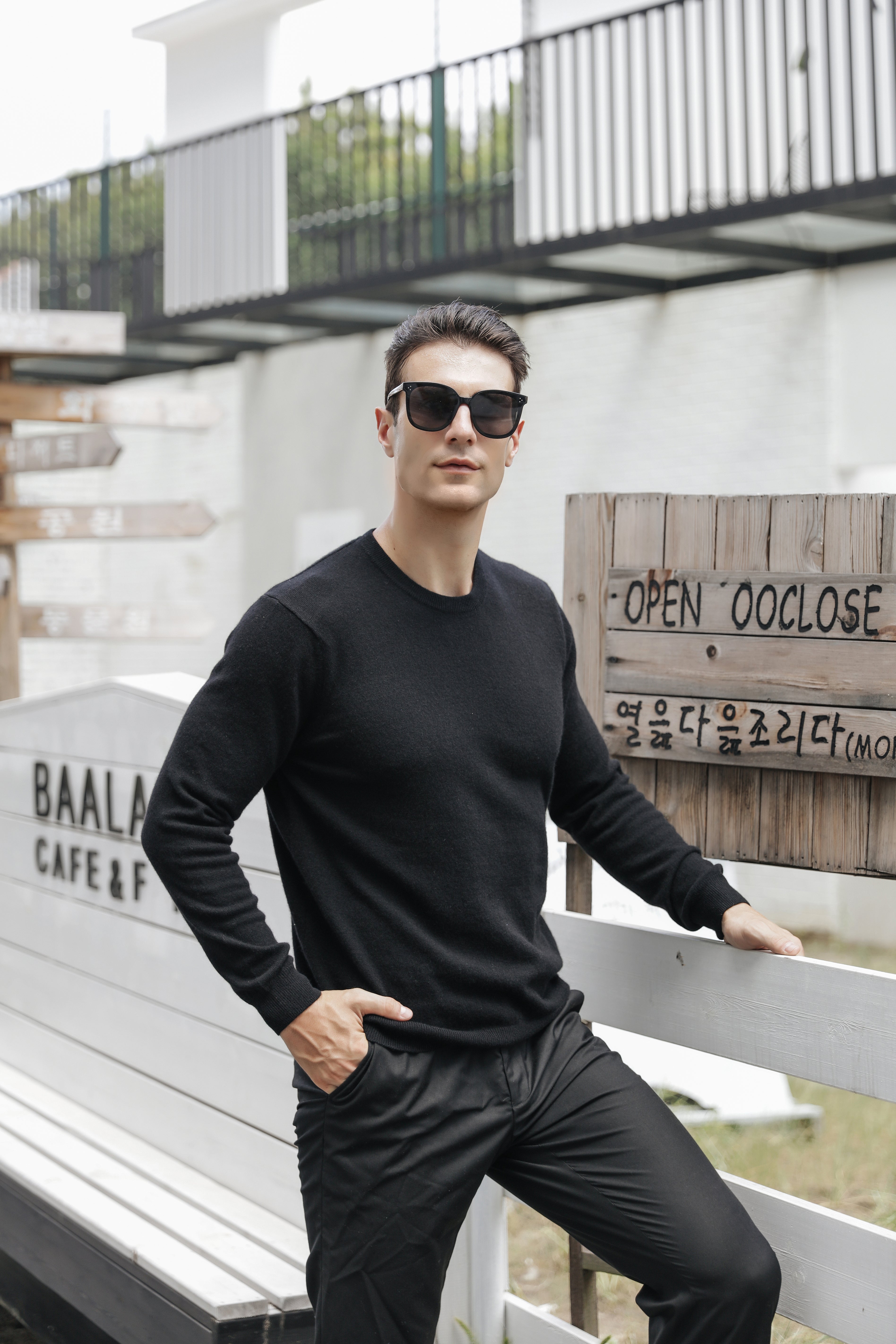 Crew Neck Thickened Pullover