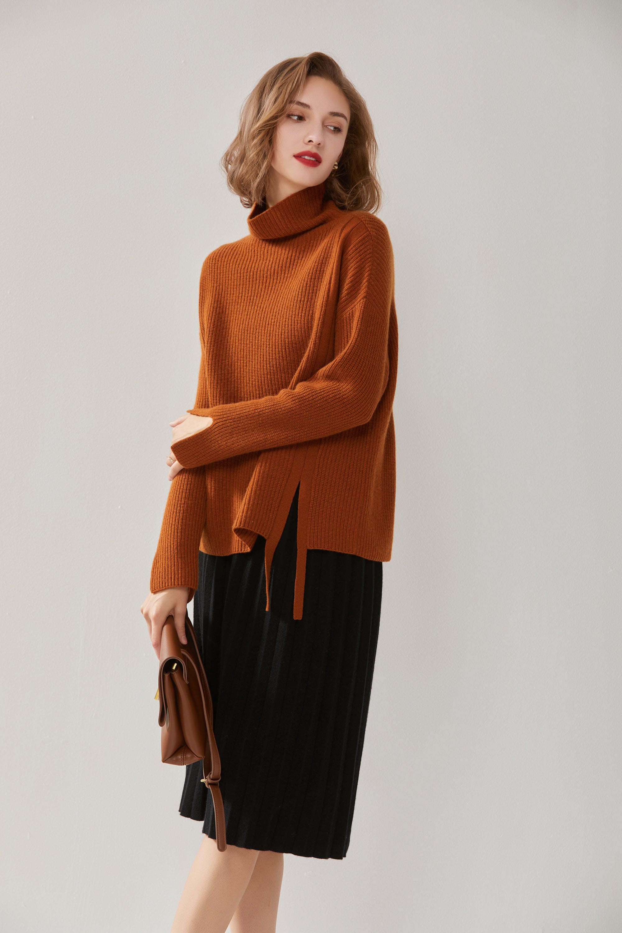 Self-contained Dingle-line Color Matching Pullover