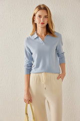 Small Lapel Pullover