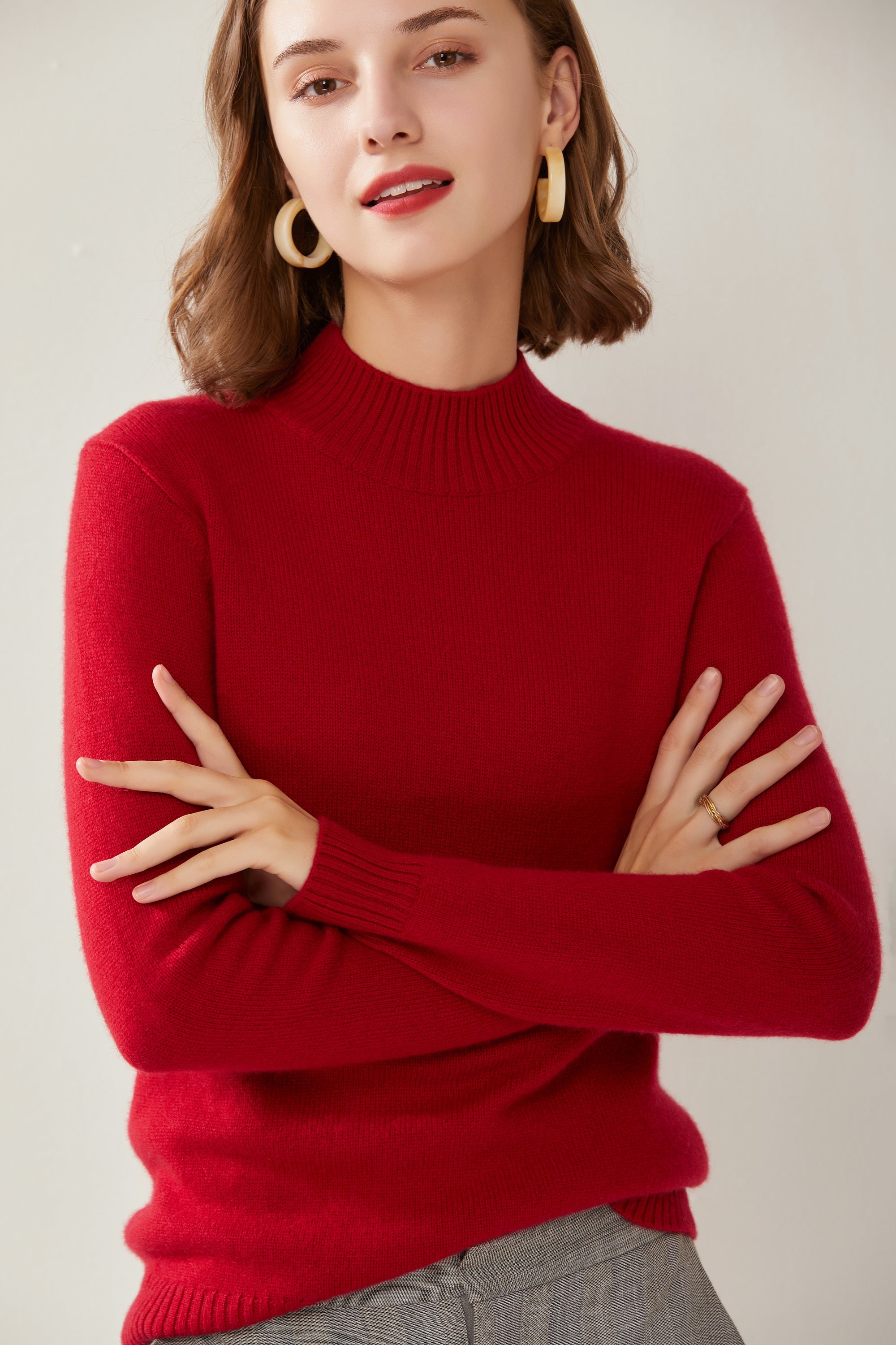 Half Turtleneck Thick Pullover