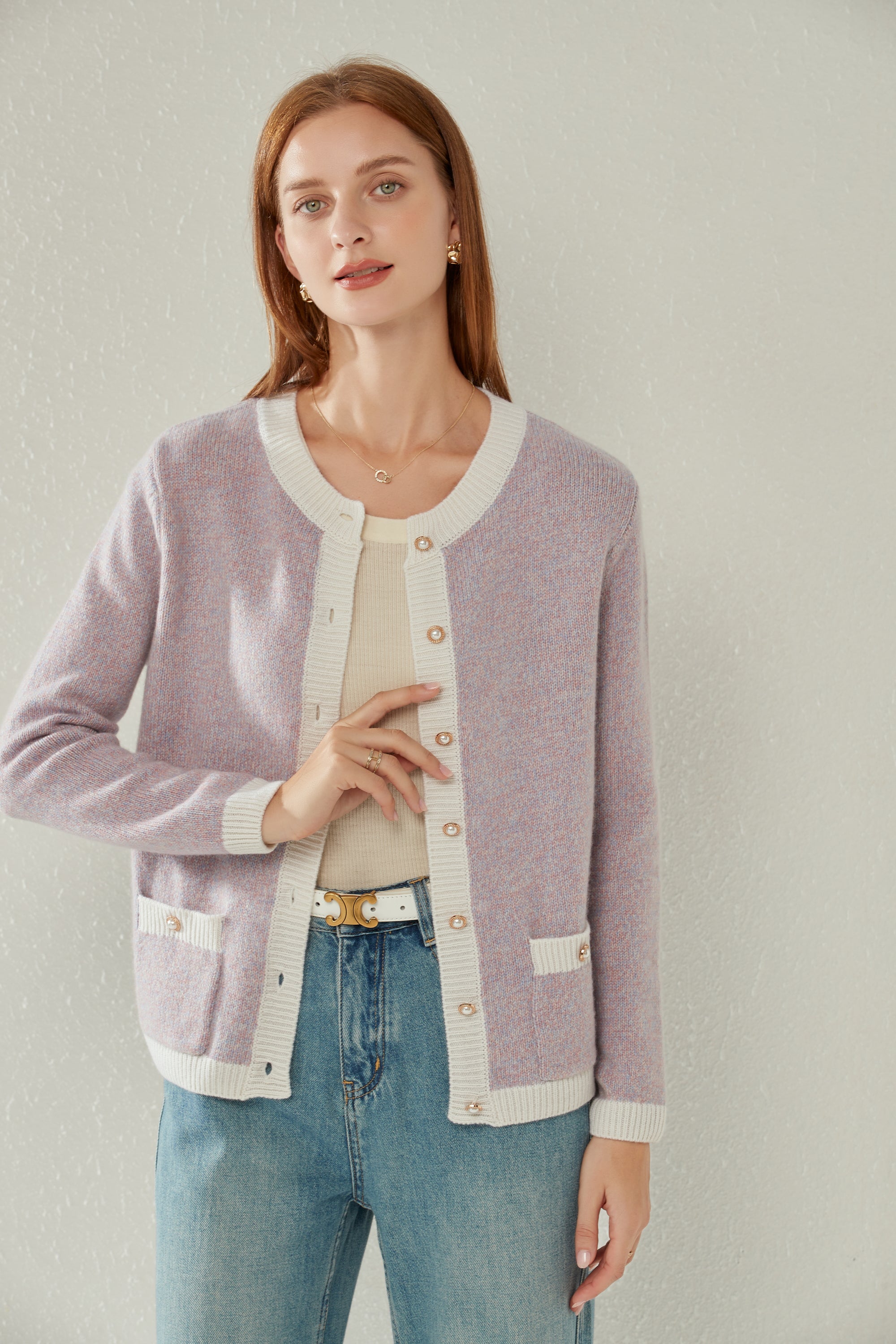 Crewneck Cardigan