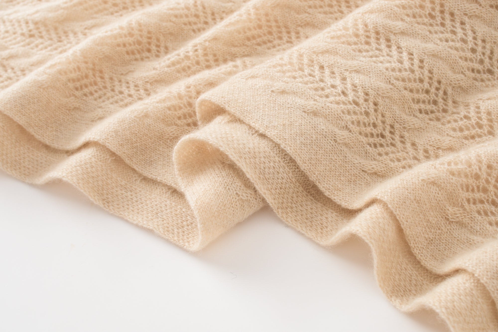 Cashmere Mesh Shawl