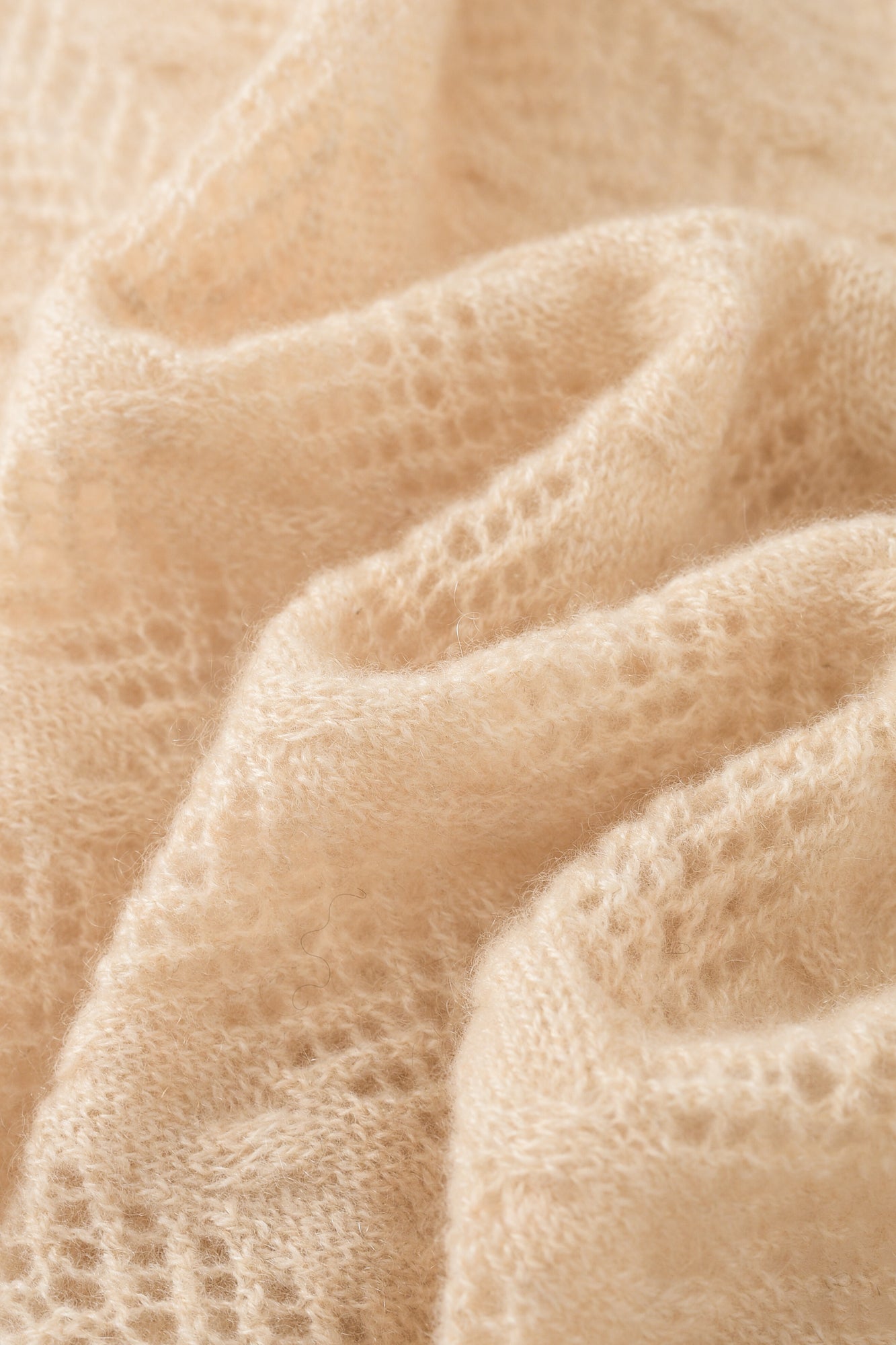 Cashmere Mesh Shawl