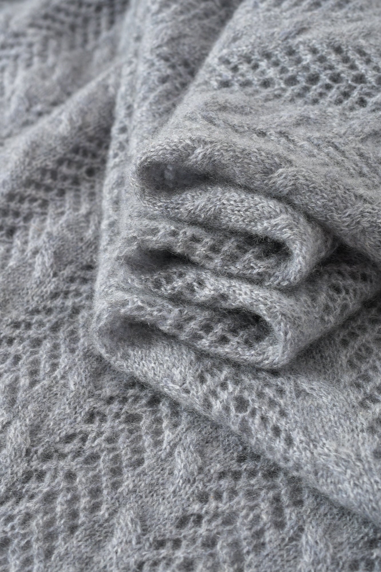 Cashmere Mesh Shawl