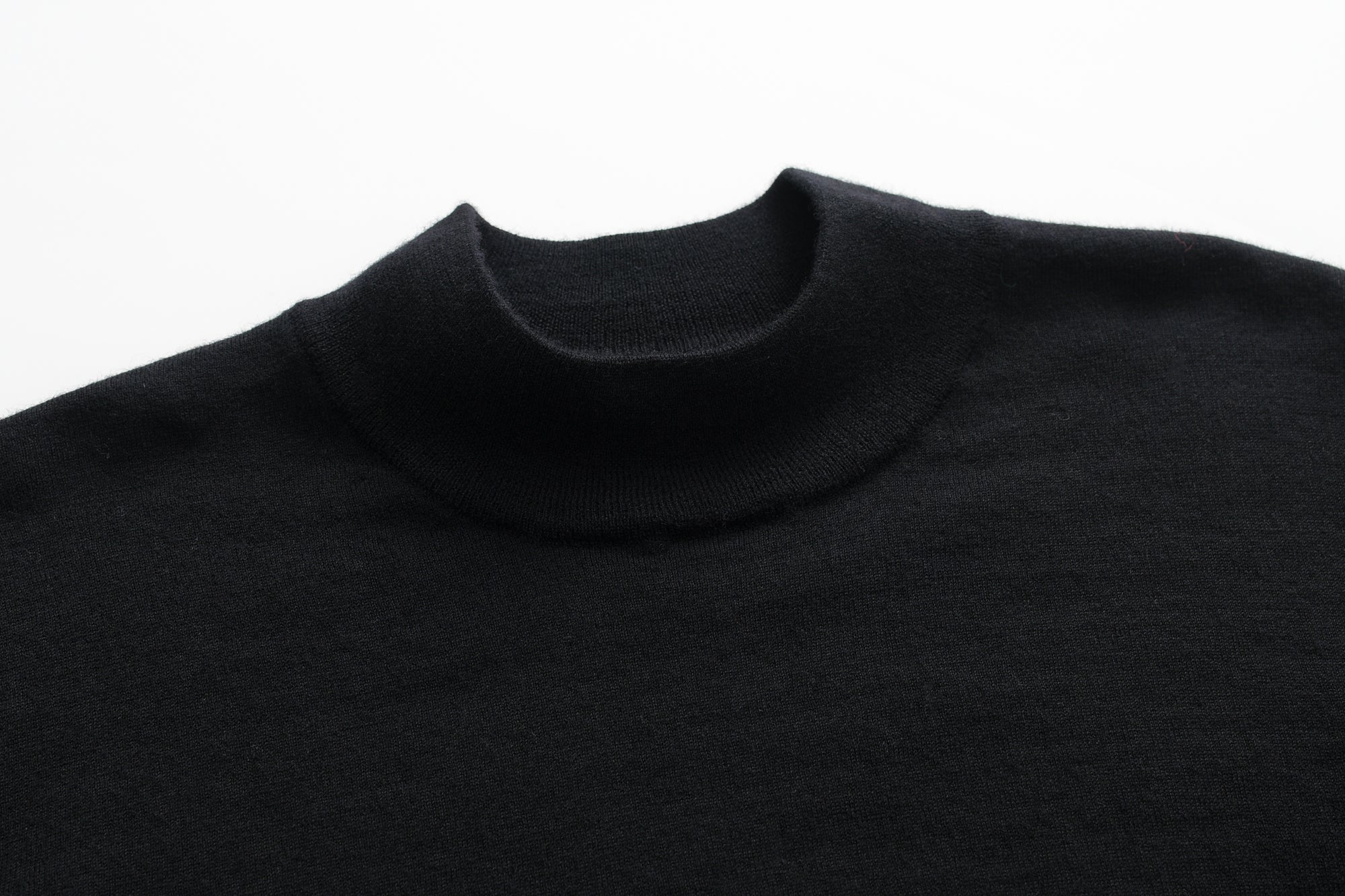 Worsted Half Turtleneck Pullover