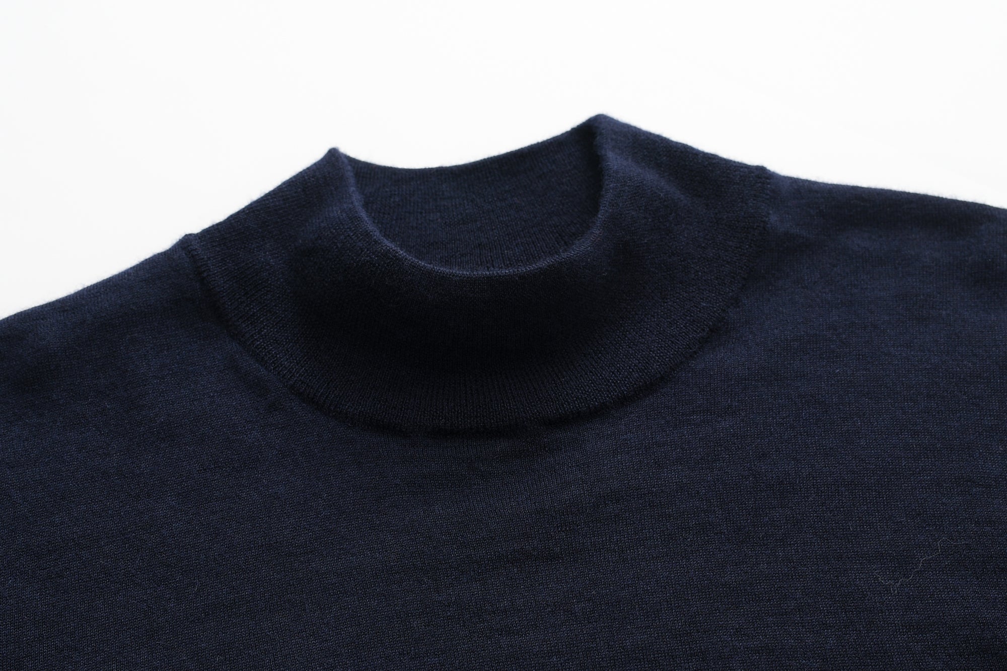 Worsted Half Turtleneck Pullover