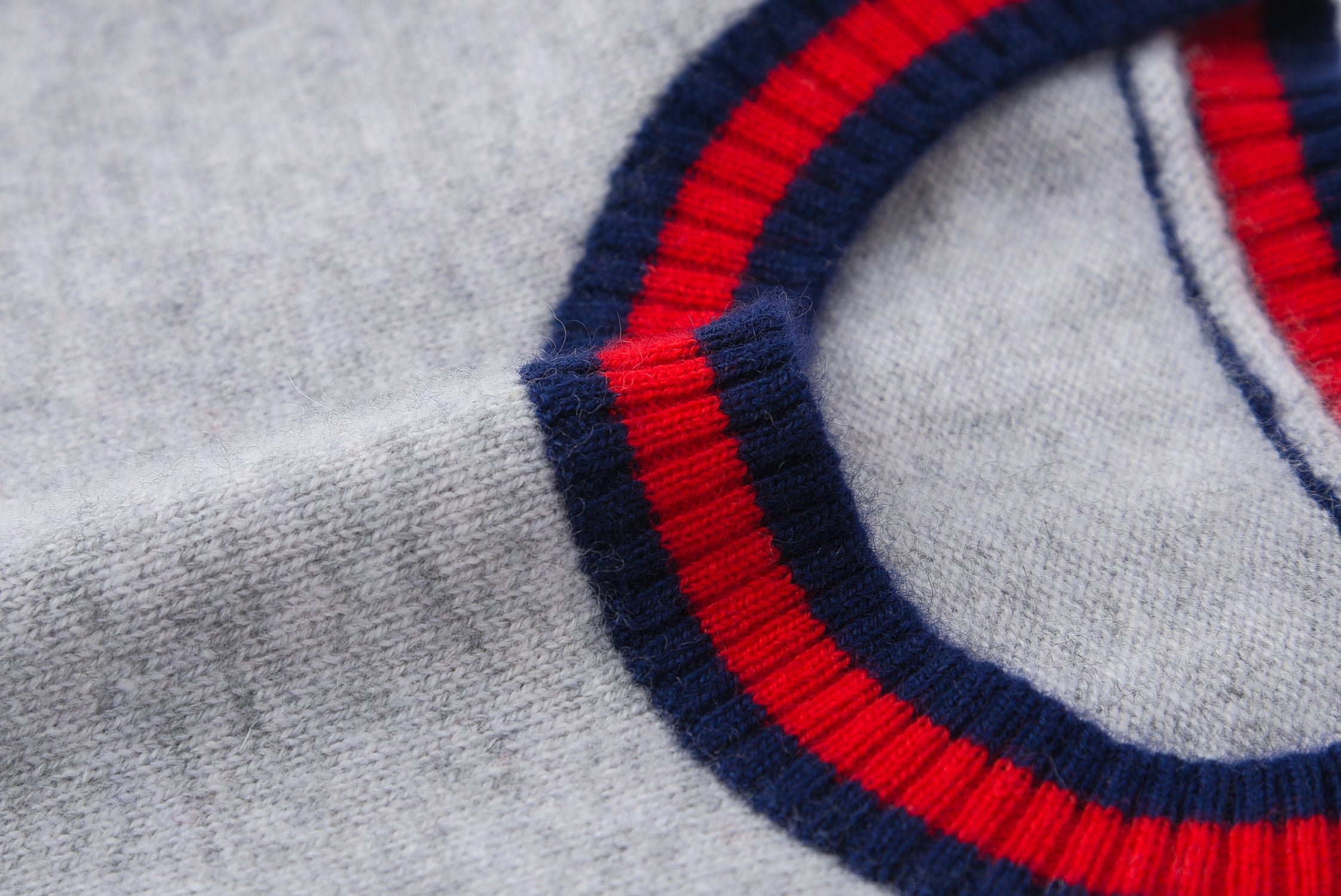 Children Jacquard Round Neck Musical Note Pullover Cashmere Sweater