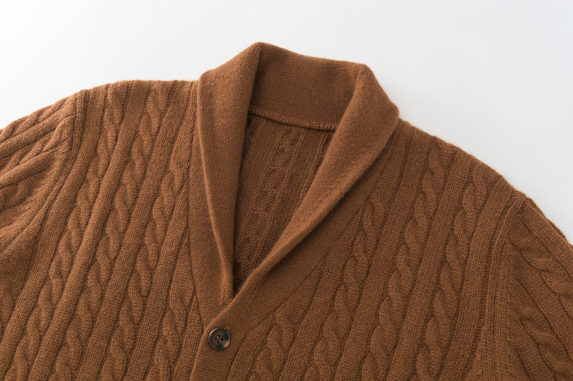 Shawl Collar Thick Cardigan