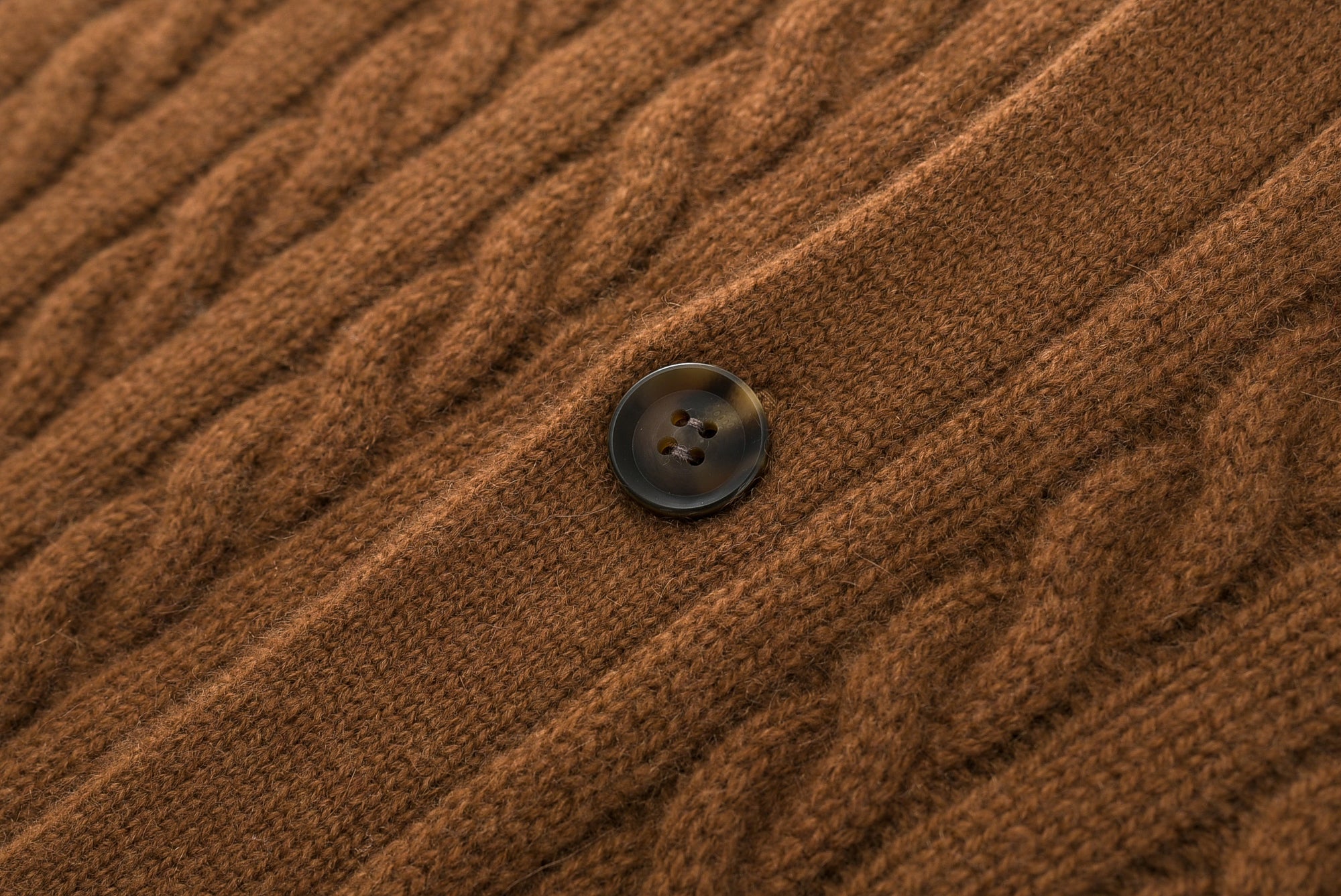 Shawl Collar Thick Cardigan