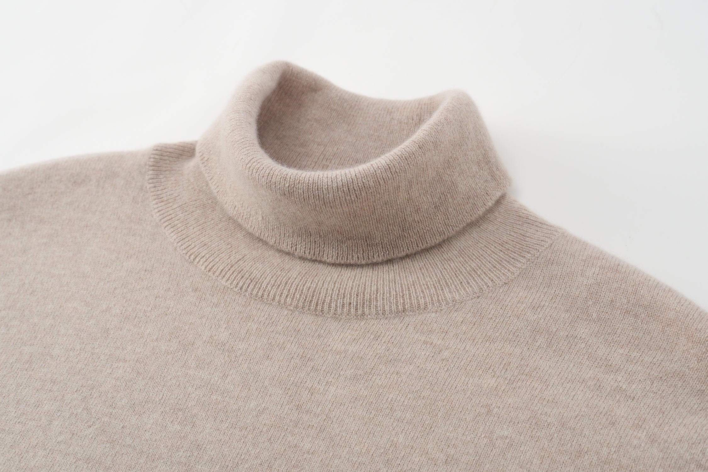 High Collar Cashmere Sweater