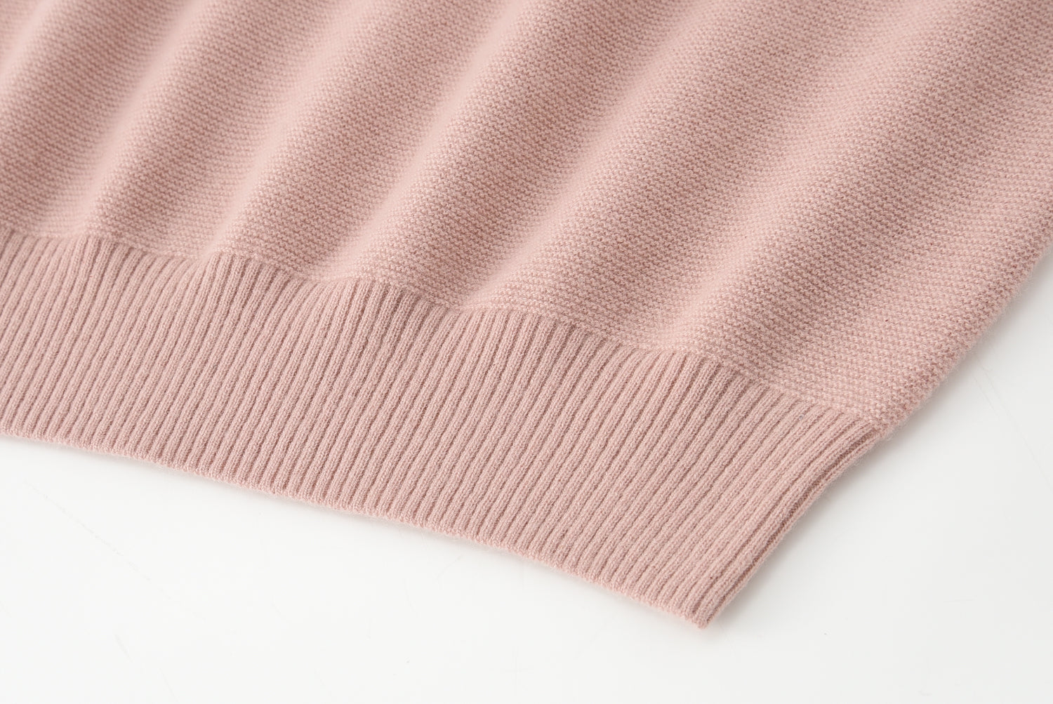 V-Neck Double Stitch Lantern Sleeve Pullover