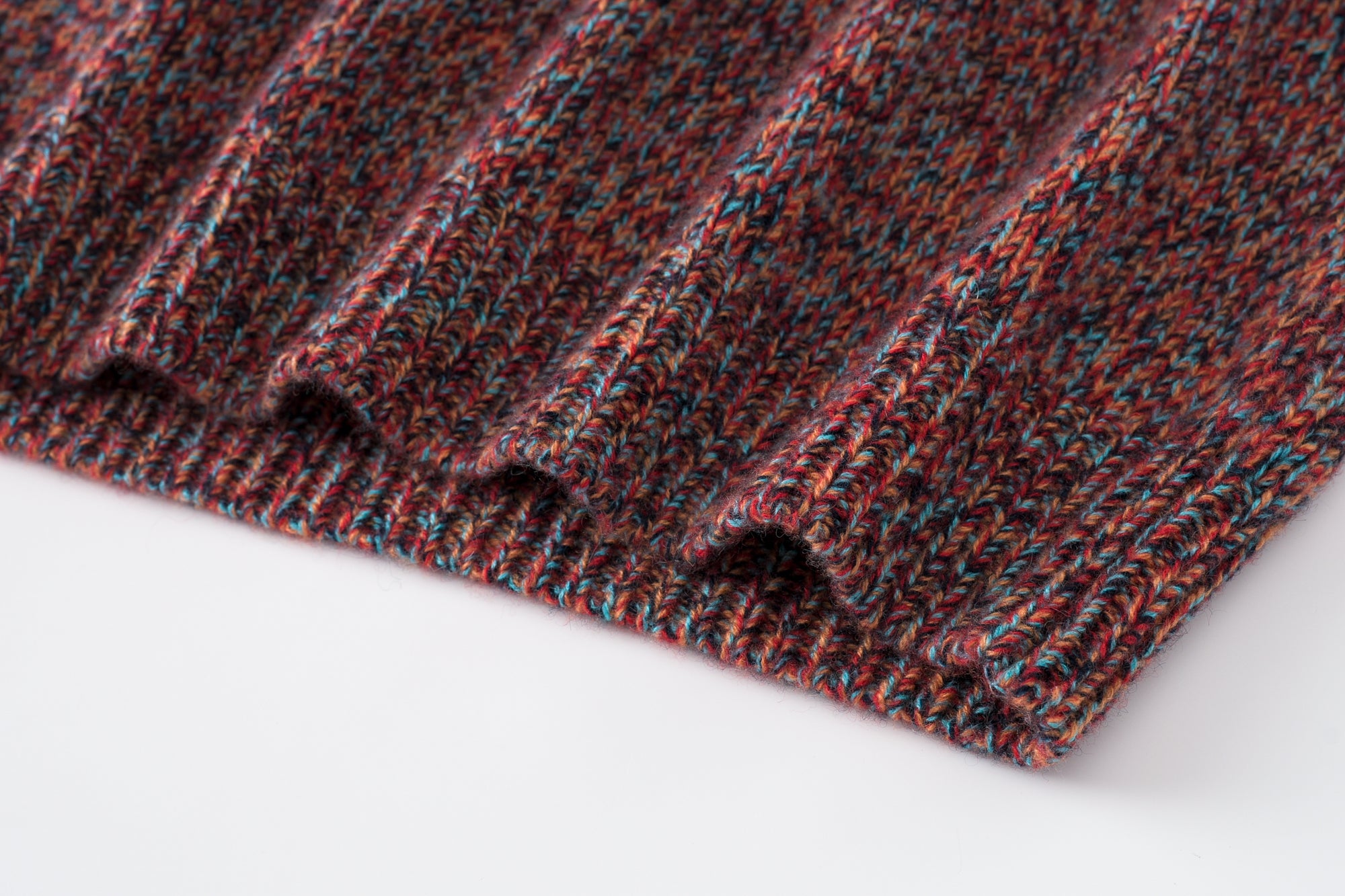 Round Neck Fancy Yarn Thick Pullover
