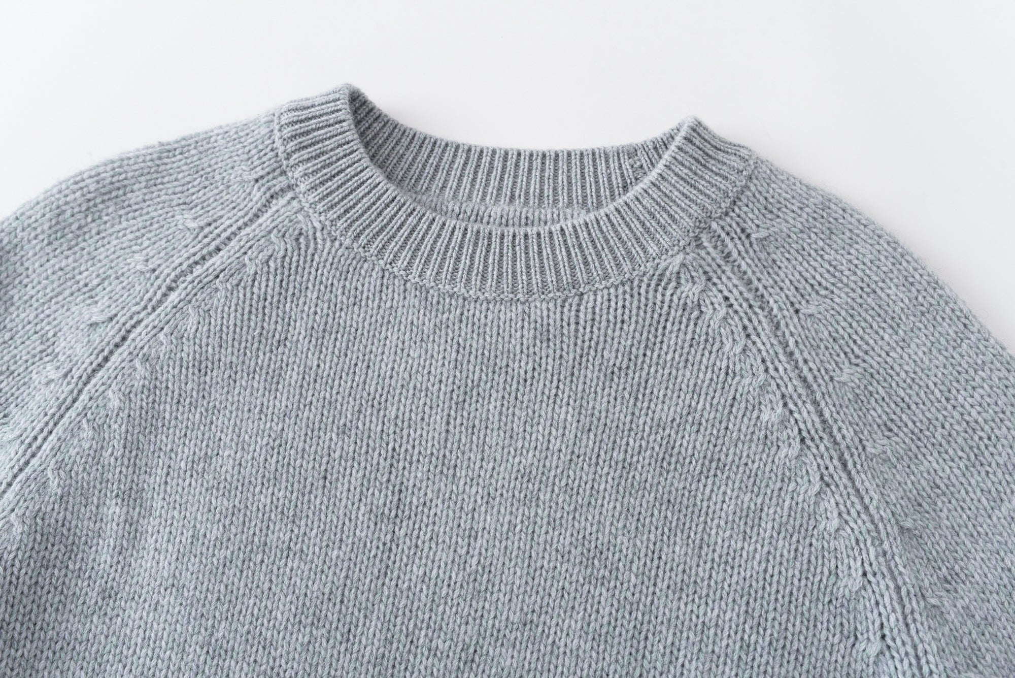 Round Neck Fancy Yarn Thick Pullover