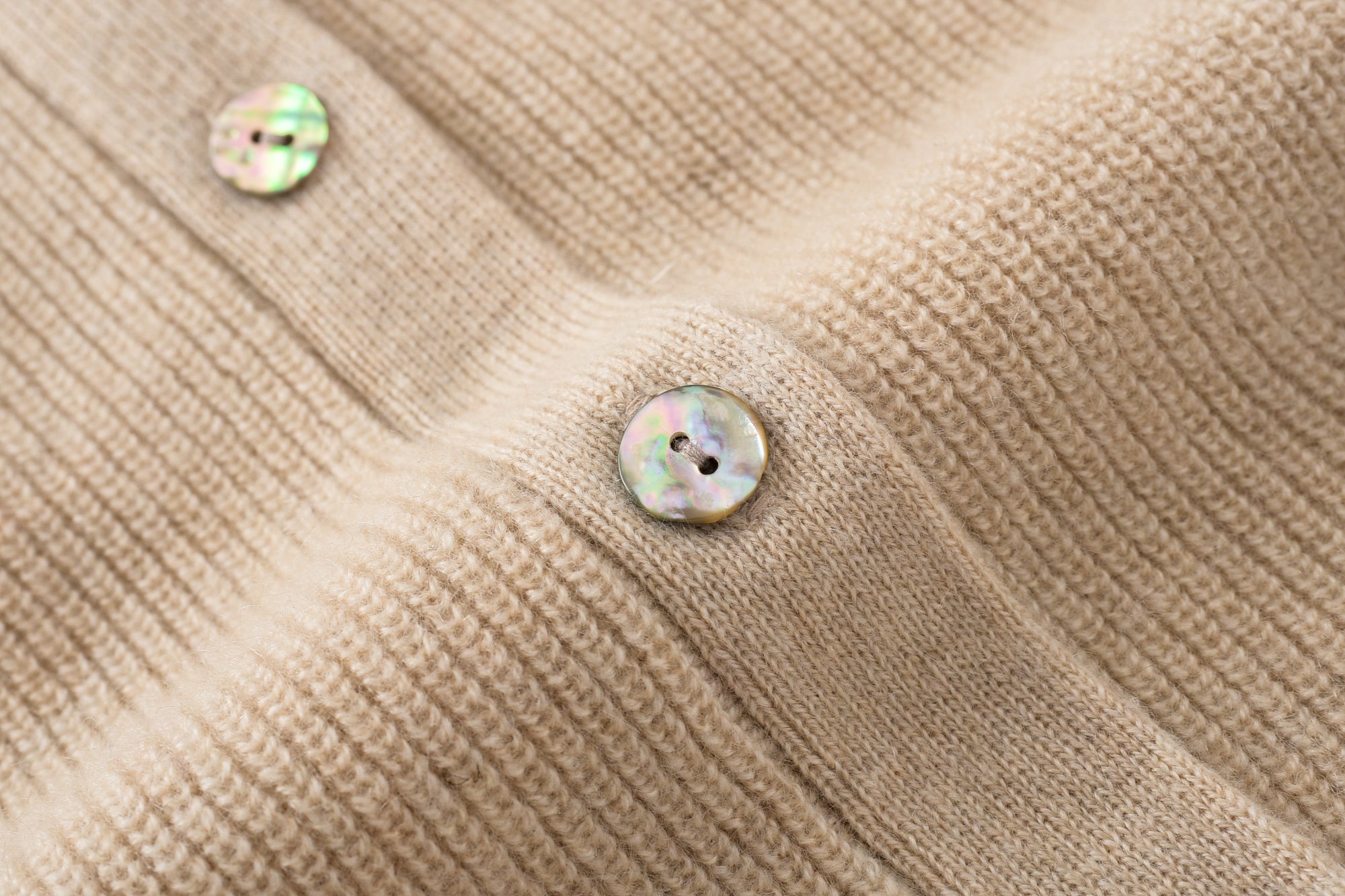V-Neck Single-Breasted Cardigan