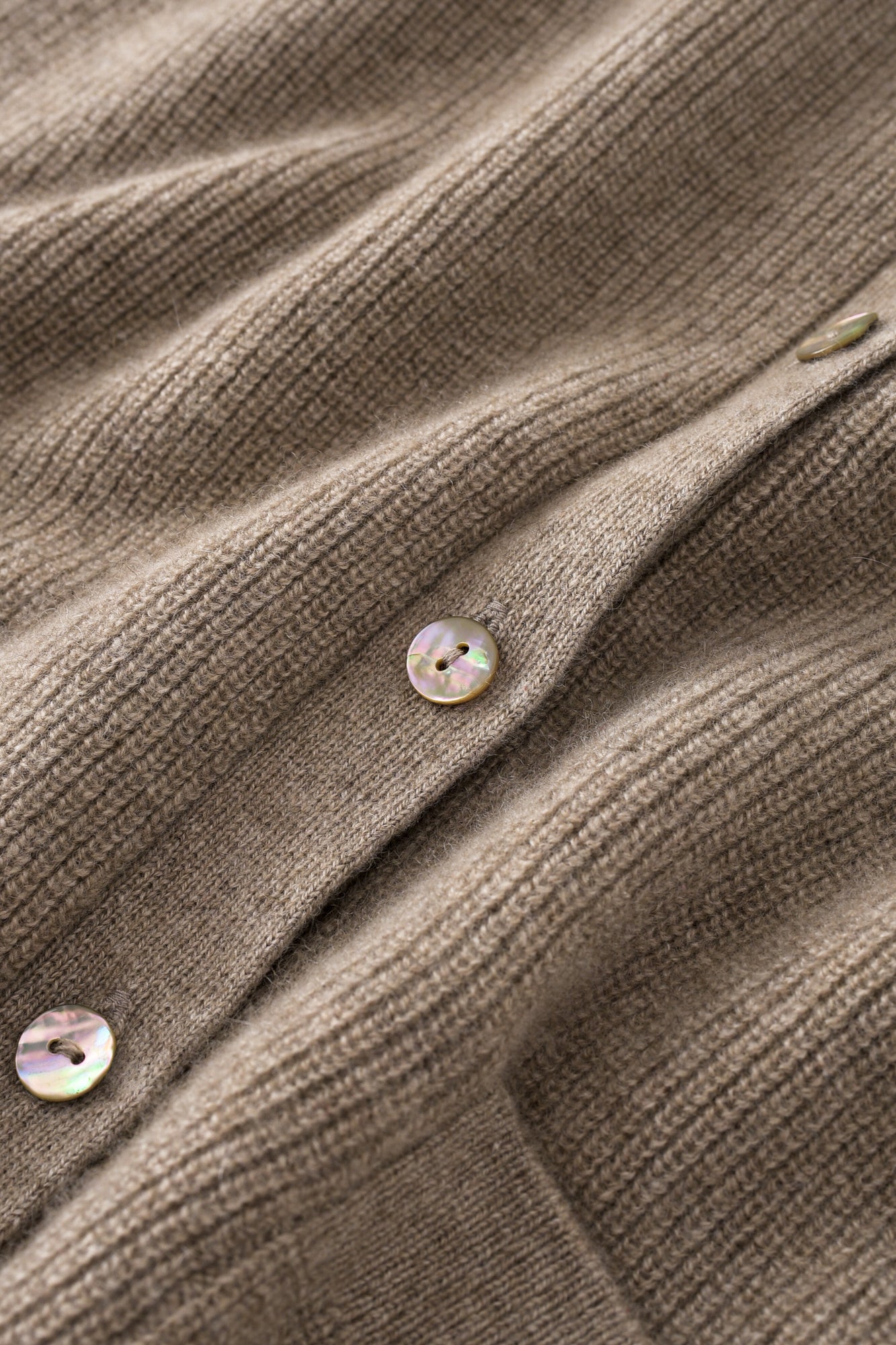 V-Neck Single-Breasted Cardigan
