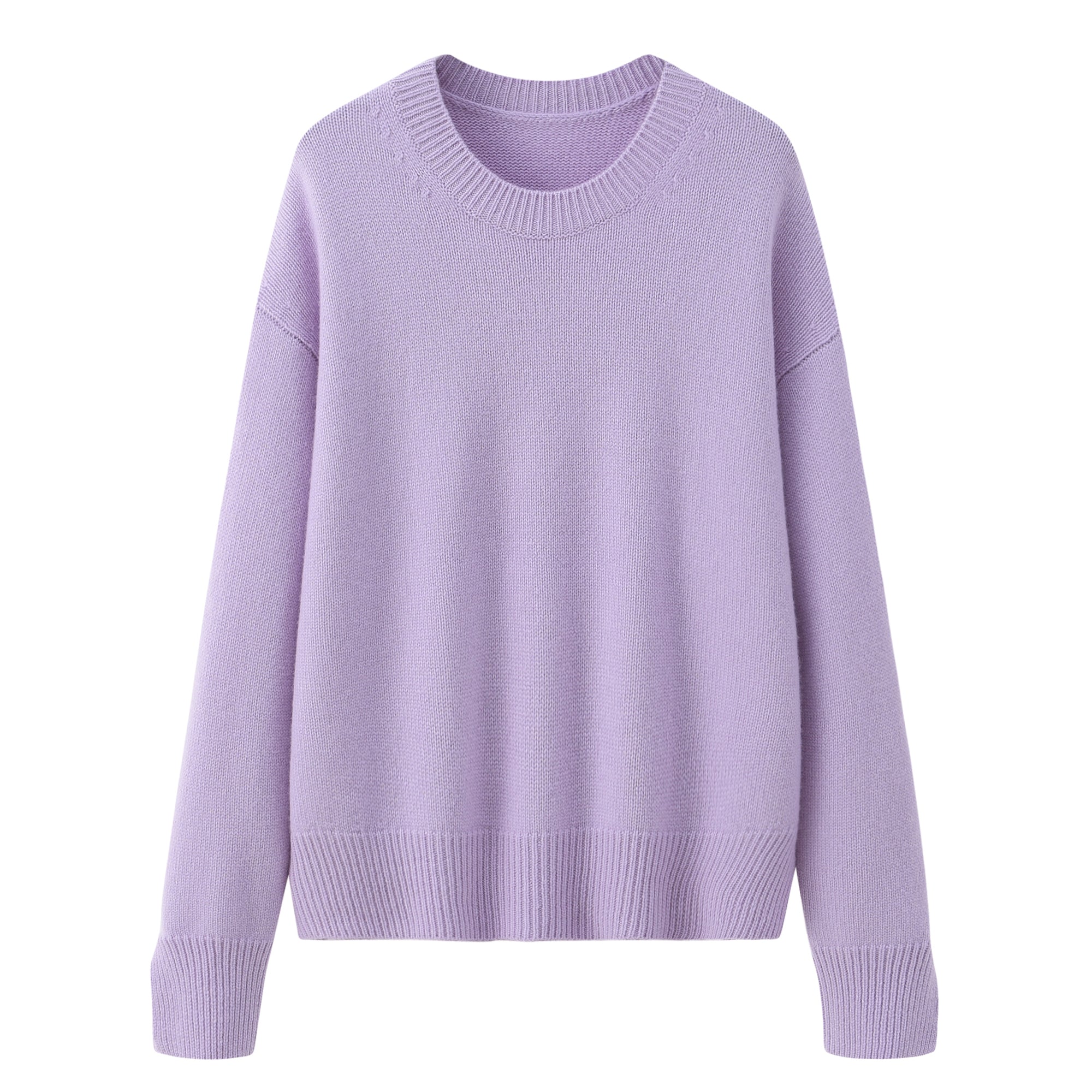Round Neck Thick Cashmere Sweater