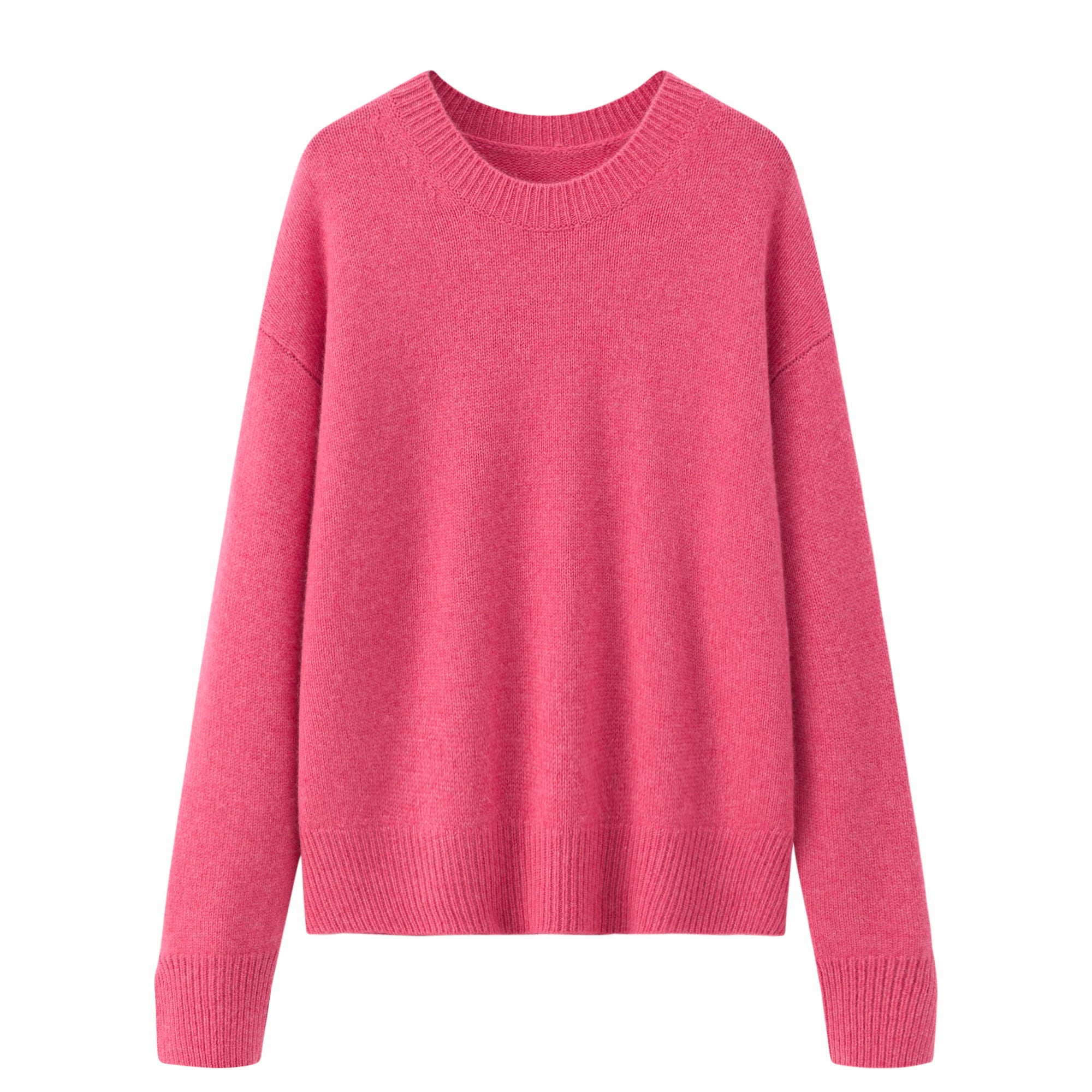 Round Neck Thick Cashmere Sweater