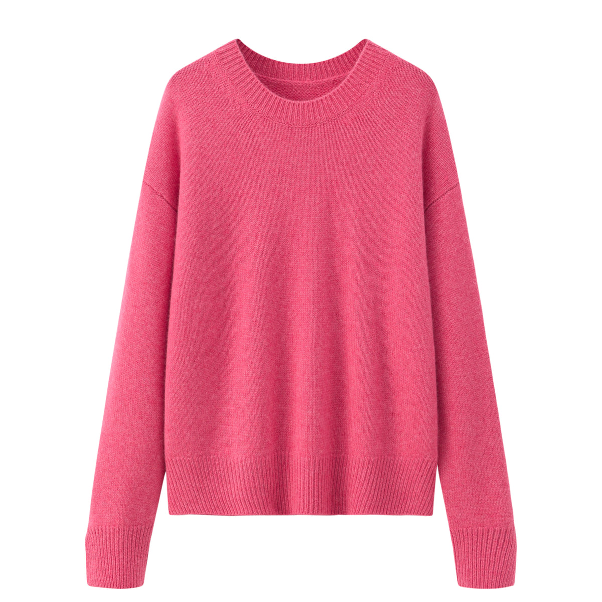 Round Neck Thick Cashmere Sweater