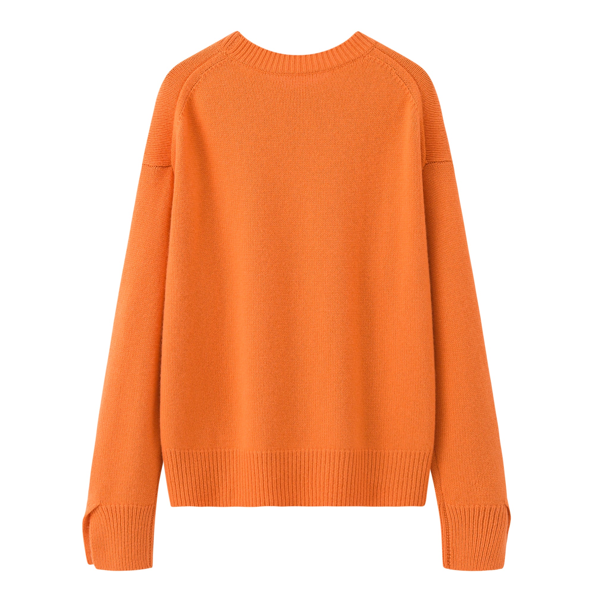 Round Neck Thick Cashmere Sweater