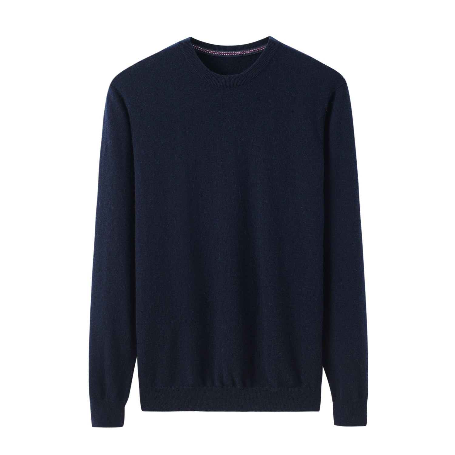 Crew Neck Color Matching Pullover