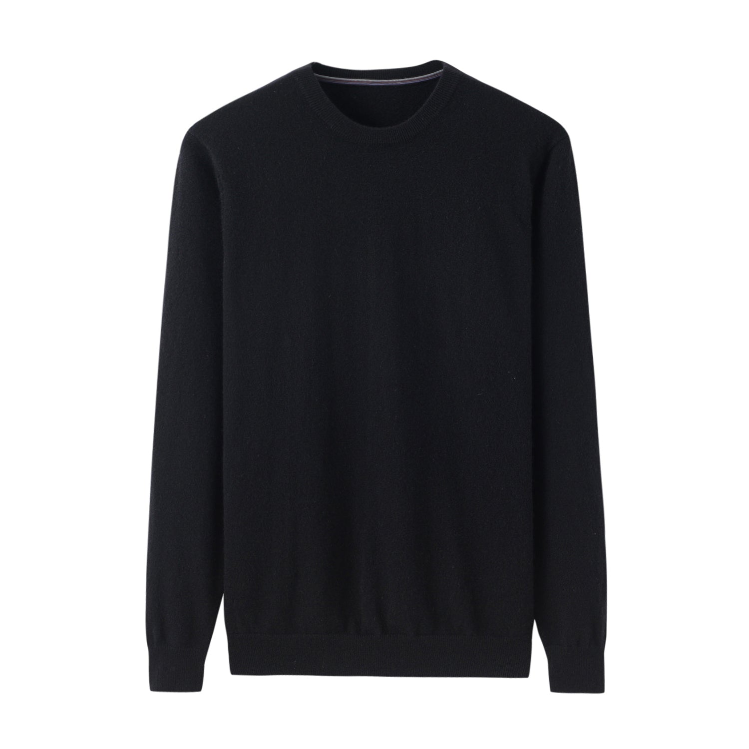 Crew Neck Color Matching Pullover
