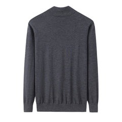 Worsted Half Turtleneck Pullover