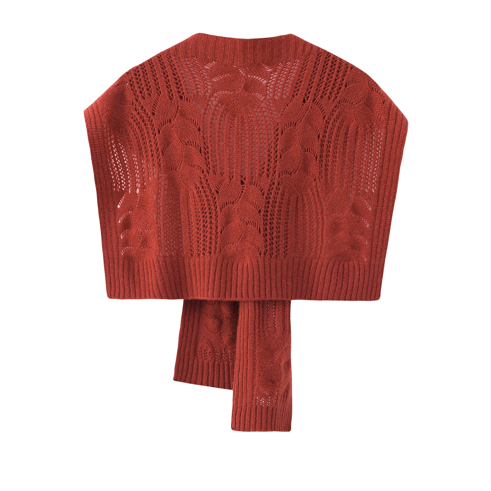 Short Mesh Cape